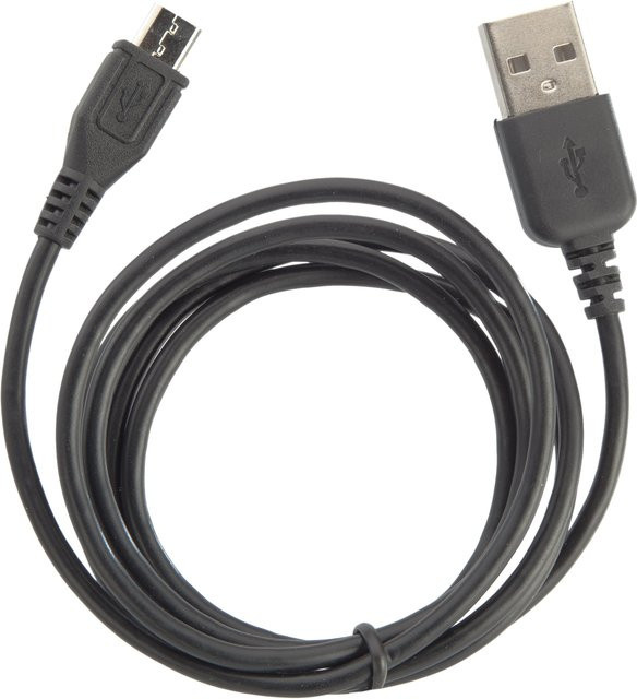 PETER JÄCKEL Micro-USB Datenkabel in Schwarz mit Lade- und Synchronisationsfunktion - Bild 1