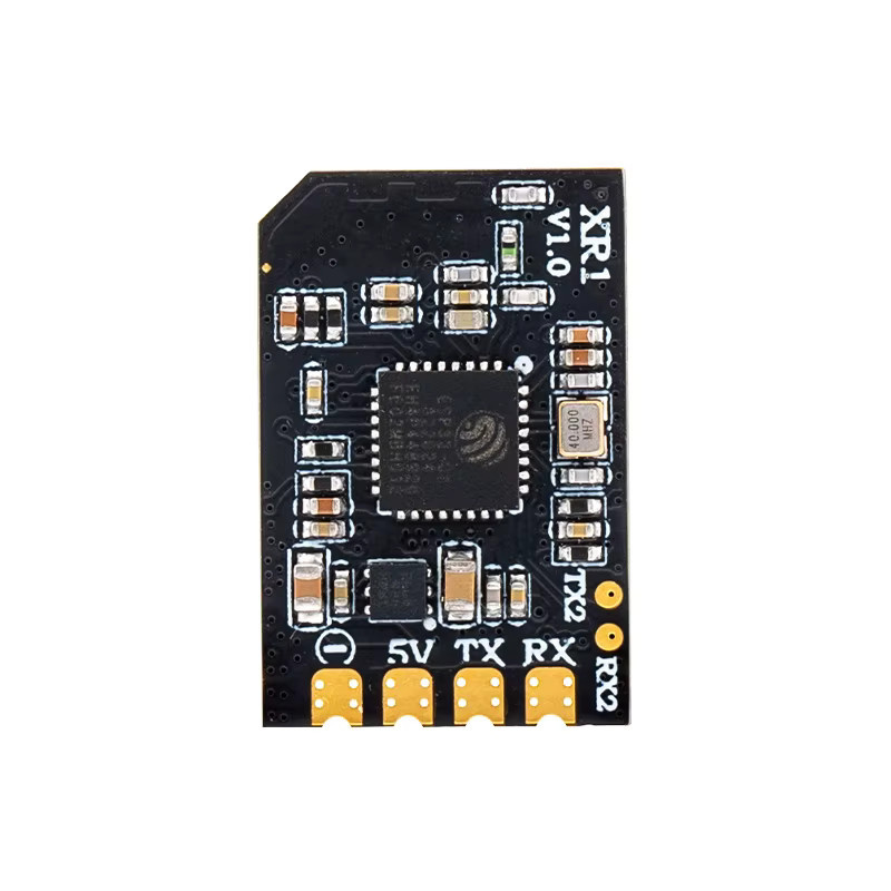 Radiomaster XR1 2,4 GHz Sub-G 900 MHz Dualband Semtech LR1121 Transceiver Nano Multi-Frequenz ExpressLRS Empfänger in Schwarz - Bild 2