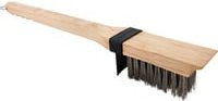 Broil King Grill-Reinigungsbürste aus Holz mit extra langen Borsten in Braun - Bild 1