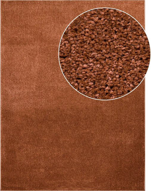 Teppich Portivo in Kupfer, pflegeleicht und strapazierfähig, Breite: 60 cm, Länge: 100 cm - Bild 1