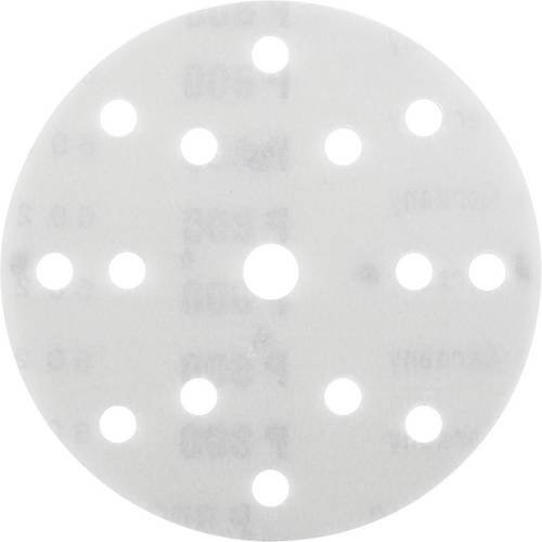 Rhodius Klettscheiben TOPline CK 861, 50 Stück, Durchmesser: 150 mm, Korn 800, Weiß, für Metall und Lack - Bild 1