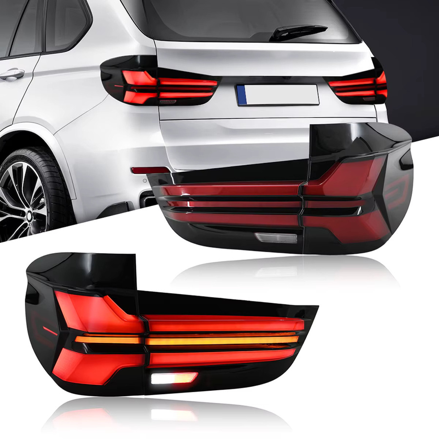 COOLCMP LED-Rückleuchten Set in Rot für BMW X5 E70 (2007-2013) und X5 F15 (2014-2018) - Bild 8