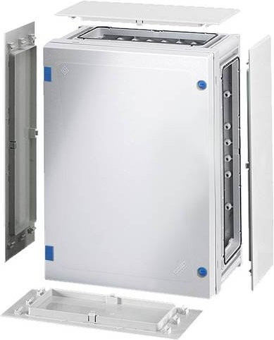 Hensel FP 0231 Verteilergehäuse aus Kunststoff in Weiß B/T/H: 27,6 x 36,6 x 16,3 cm - Bild 1