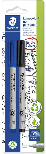 STAEDTLER Lumocolor Folienstift Fein in Schwarz, Blau und Multi-Farben - Bild 1