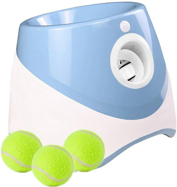 Yiran Furniture Ballwerfer Spielzeug für Hunde, Automatischer Wurf, 3 Entfernungseinstellungen - Bild 1