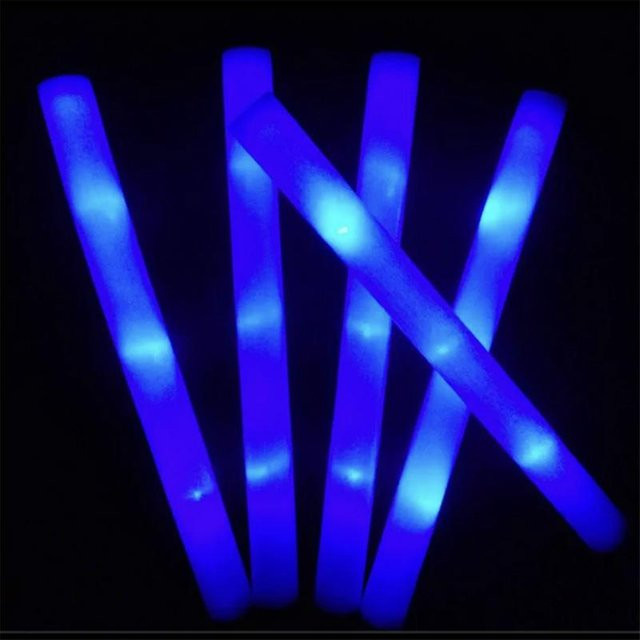 MARKET-3 RGB LED Leuchtstäbe aus Kunststoff in Bunt für Party und Feierlichkeiten - Bild 1