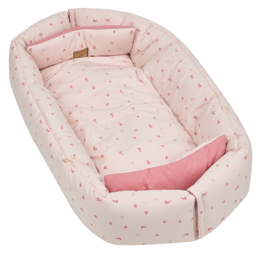 Sterntaler 2in1 Kuschelnest und Krabbeldecke Hase Hanni in Pink - Bild 1