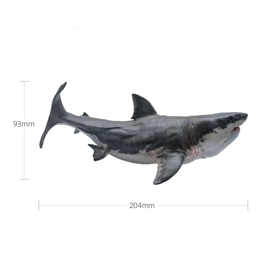PNSO Megalodon-Modell Hai, Prähistorisches Meeres-Tier - Bild 2