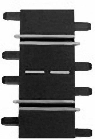 Carrera Evolution Digital 1/4 Geraden, Zubehör, 2-teiliges Set - Bild 1