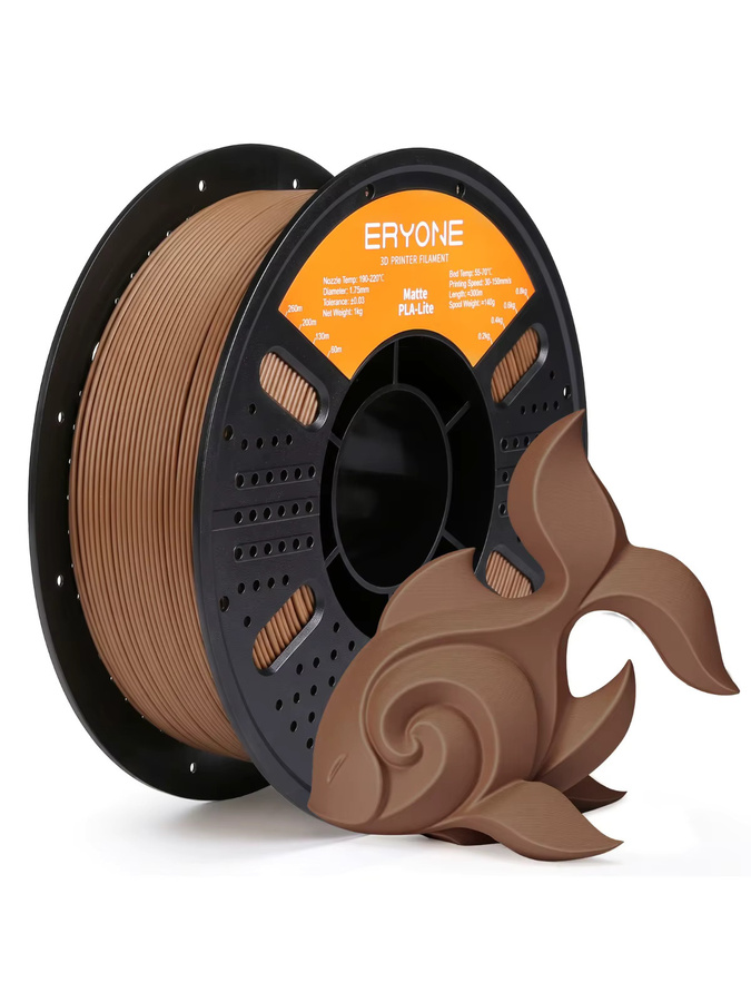 ERYONE PLA-Lite Mattes Filament 1,75mm für FDM 3D-Drucker, 1kg Spule - Bild 4