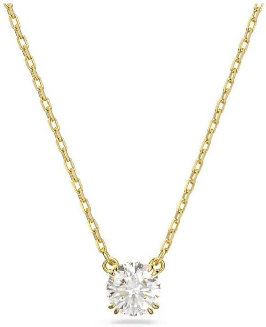 Swarovski Halskette, Gold, Kristall, Damen - Bild 1