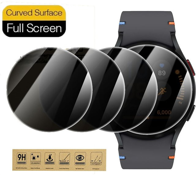 Samsung Displayschutzfolie, Silikon, transparent, Galaxy Watch 7 40 mm 44 mm - Bild 1
