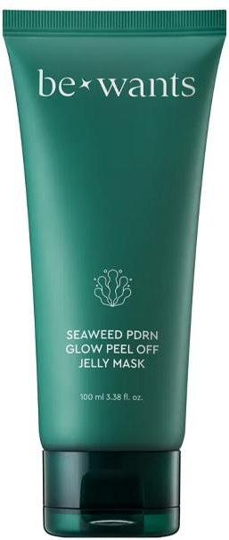 be wants Meeresalgen PDRN Glow Peel-off Jelly Maske, 100 ml, AHA, BHA - Bild 1