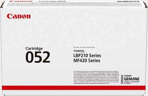 Canon 052 H Original Tonerpatrone Schwarz für imageCLASS LBP212, LBP215, MF429 und i-SENSYS LBP212, LBP214, LBP215, MF421, MF426, MF429 - Bild 1