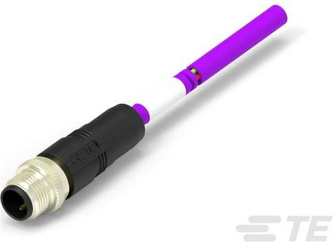 TE Connectivity Rundsteckverbinder TAB62146501-020, 2 Polzahl, Multicolour - Bild 1
