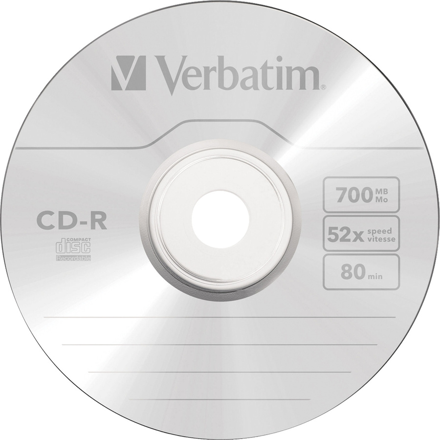 Verbatim CD-R 52x mit 700 MB/80 min in transparenten JewelCases (10 Stück) - Bild 3