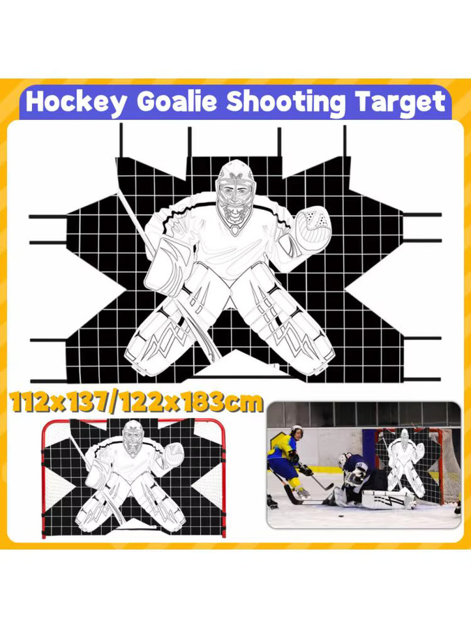 JOCESTYLE Hockey-Netz, Torwartziel, Trainingsziel, Schieß-Trainingshilfe - Bild 7