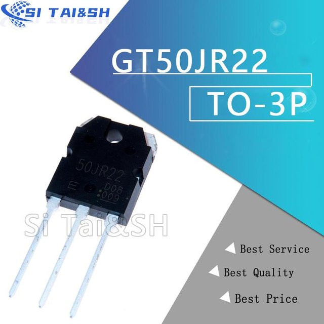 5 Stück Si Tai&SH IGBT Transistoren Set in Schwarz (GT50JR22, TO-3P/TO-247) - Bild 1