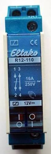Eltako Schaltrelais 12V DC R12-110-12V in Blau - Bild 1