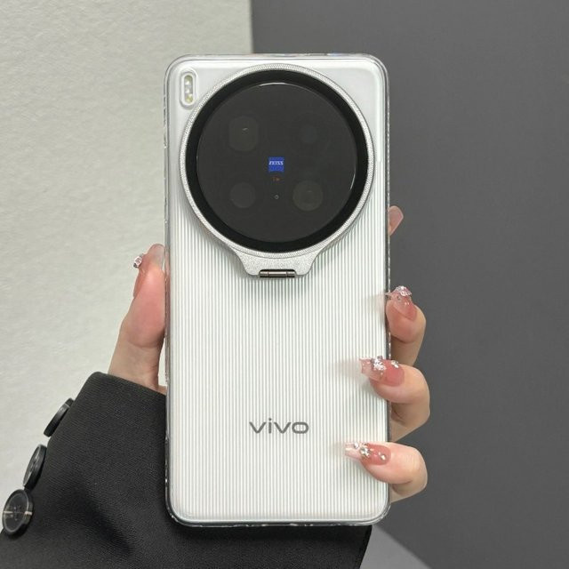 Transparente Stoßfeste Acryl Schutzhülle für VIVO X300 X200 Ultra Pro Mini X200s mit Objektivhalterung - Bild 1