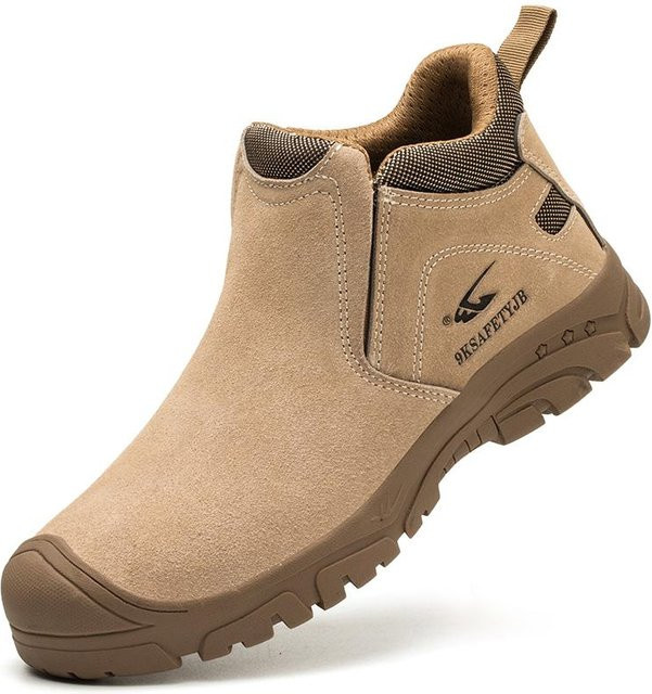 Arbeitssicherheitsschuhe für Männer von Fashnics in Beige, Größe 41 - Bild 1