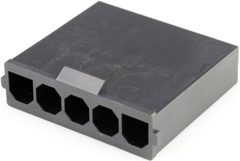 Molex Buchsengehäuse-Kabel Schwarz mit 5 Polen und 7.50 mm Rastermaß - Bild 1