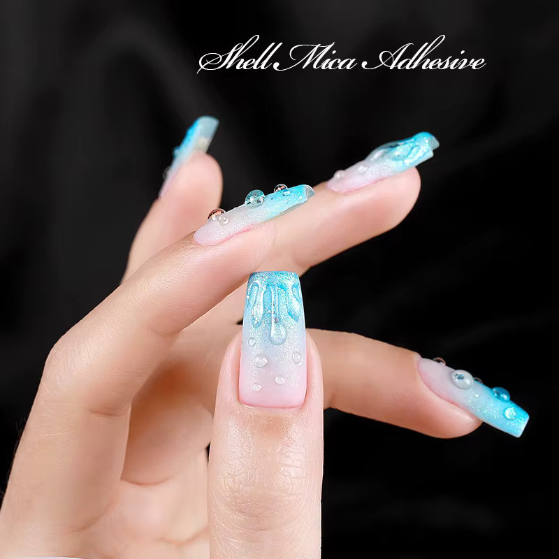 AS Water Drop Wave Gel Nagelgel, Clear, 15 ml - Bild 2