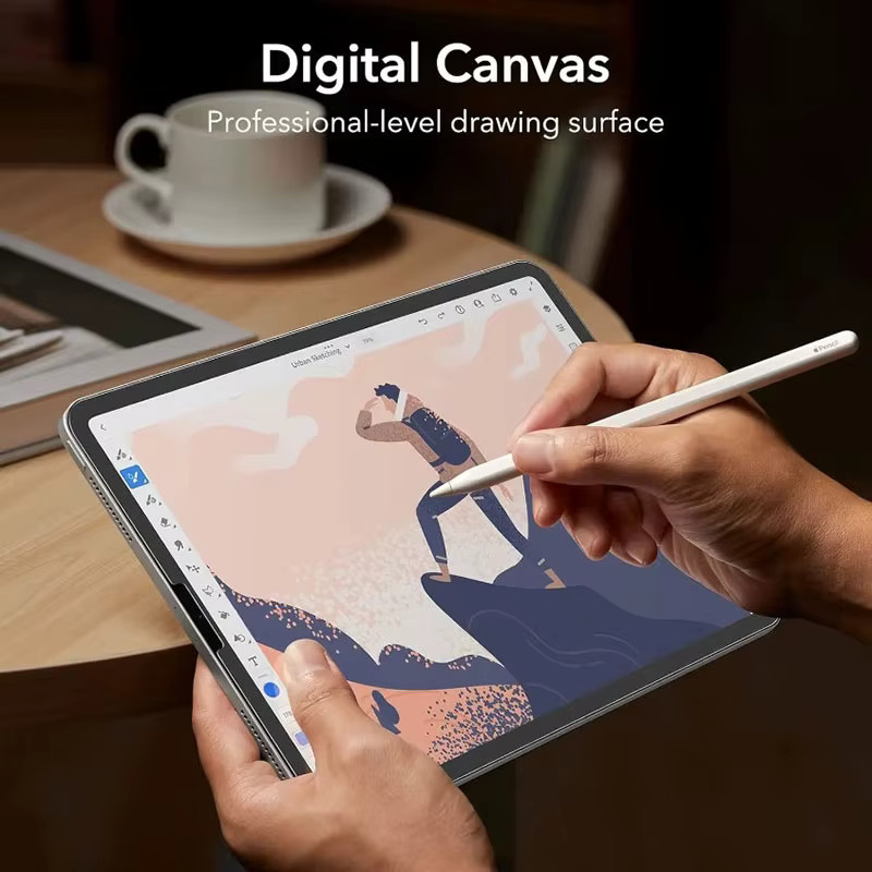 2er-Pack Papiergefühl Displayschutz Matte Folie für Xiaomi Pad 5 6 7 6S Pro und Redmi Pad SE, Transparent - Bild 4