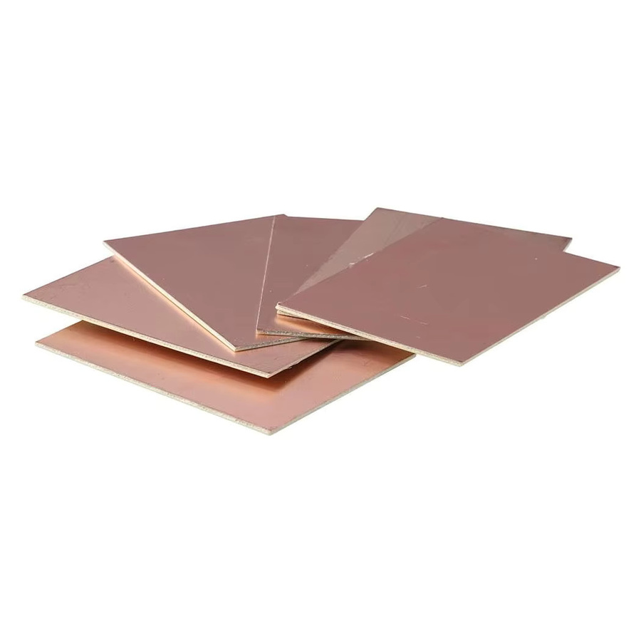 5 Stück einseitige kupferkaschierte Laminat-Leiterplatte in Gold, Universal-Schaltkreis-Prototypenplatine zum Ätzen, B/T: 7 x 10 cm - Bild 2