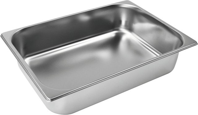Schneider Eisbehälter aus Edelstahl in Silber, B/T/H: 25 x 36 x 8 cm - Bild 1