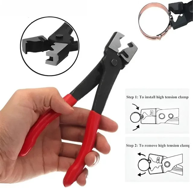 EQZ Profi Schlauchclip Werkzeug aus Metall für Auto Wasser Öl und Rohr CV Boot - Bild 1