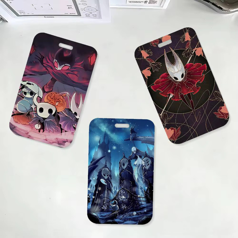 Game H-Hollows K-Knight Ausweishalter mit Umhängeband für Schule und Büro in Multicolour - Bild 3