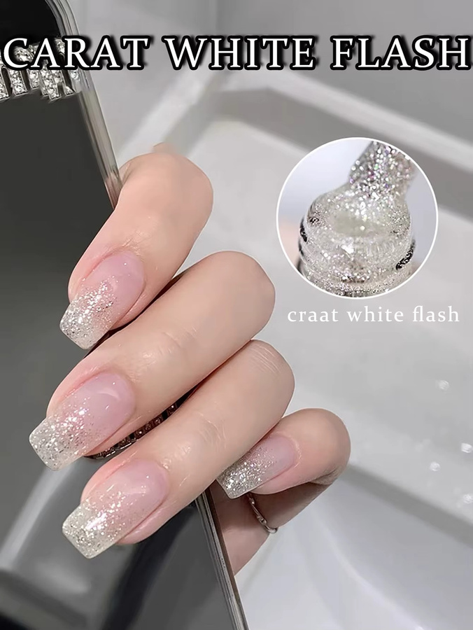MISS MIANEL Nagellack, Weiß, Glänzend, 12 ml - Bild 3