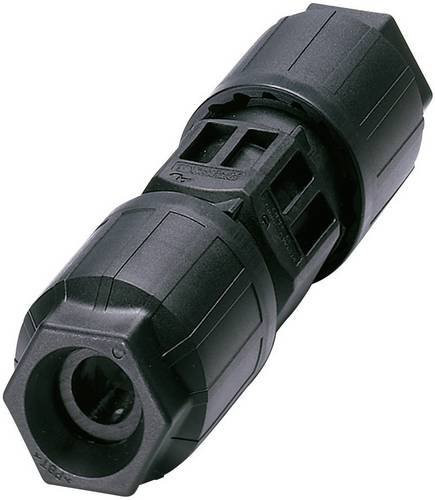 Phoenix Contact Leitungsverbinder QUICKON QPD C4PE2, 5 2X9-16BK Rundstecker in Schwarz - Bild 1
