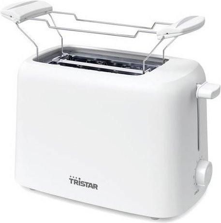 Tristar BR-1061 Toaster mit Brötchenaufsatz und Überhitzungsschutz in Weiß - Bild 1