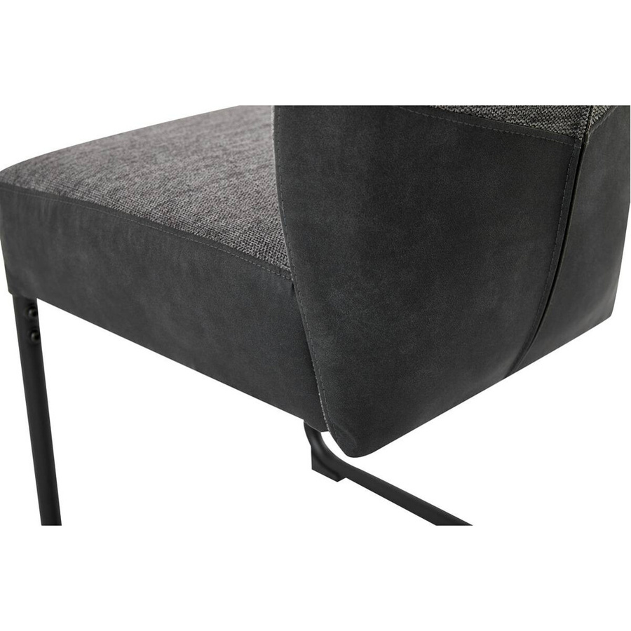 byLIVING Esszimmerstuhl PETER 2er-Set Schwinger Anthrazit Schwarz B/H/T: 45 x 54 x 94 cm - Bild 3