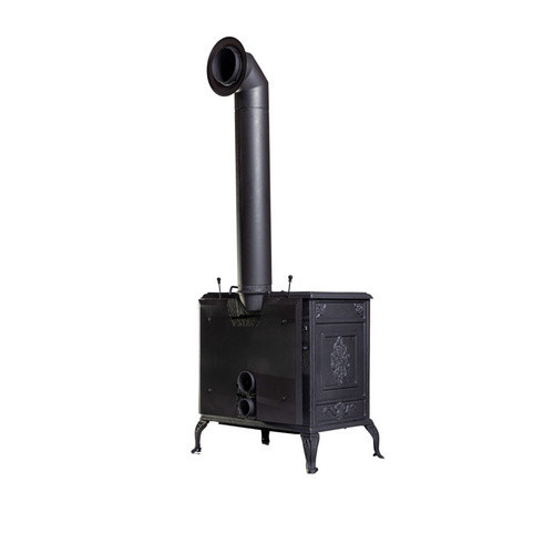 GLOBEFIRE Gussofen Comet aus Gusseisen in Schwarz mit 9,2 kW Leistung - Bild 2