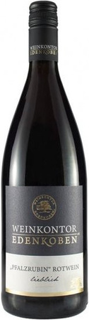 Weinkontor Edenkoben Pfalzrubin, lieblich, Rotwein, 1 l