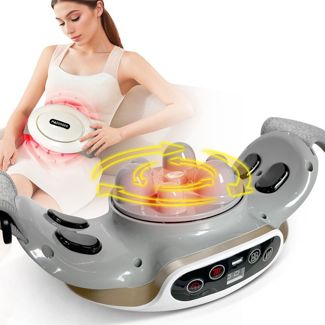 HIMOUTA Elektrisches Bauchmassagegerät, Weiß, Unisex - Bild 1