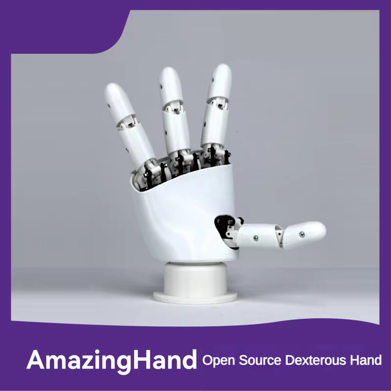 AmazingHand Open-Source Programmierbares Roboterhand-Kit, Weiß - Bild 2