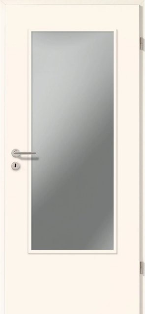 Zimmertür GetaDoor CPL Weiß, Anschlag Rechts, B: 73,5 cm, H: 198,5 cm - Bild 1