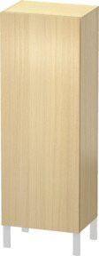 Duravit L-Cube Halbhochschrank in Mediterraner Eiche mit Tür links, B/T/H: 50 x 36,3 x 132 cm - Bild 1
