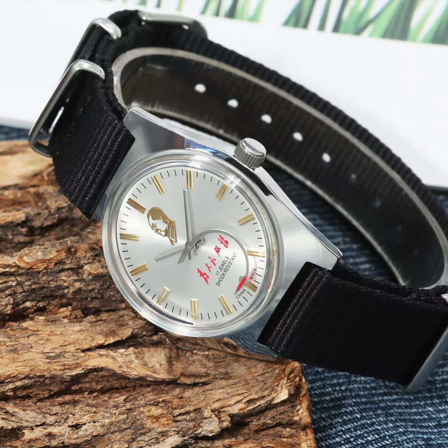 HEIMDALLR Armbanduhr, Handaufzug, Edelstahl, 36 mm, Herren - Bild 5