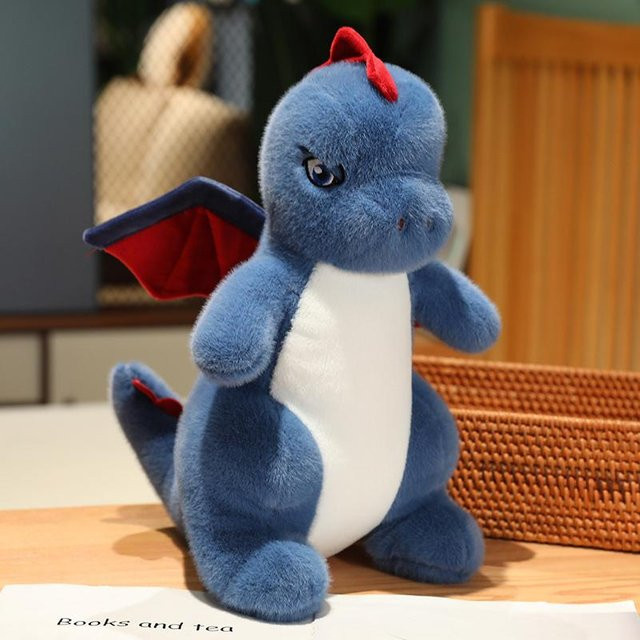 Yiran Health & Beauty Pterosaurier Plüschtier, Dinosaurier, Blau, 45cm - Bild 1