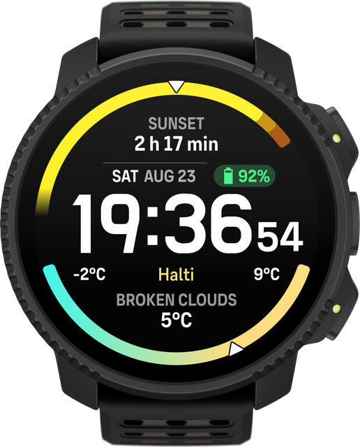Suunto Vertical 2 Smartwatch in Schwarz mit GPS, Herzfrequenzmessung, SpO2 und Wasserfestigkeit, 48,6 mm - Bild 1