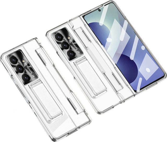 Samsung Klapphülle mit H9 Display Schutzglas für Galaxy Z Fold8 Ultra 5G in Transparent - Bild 1