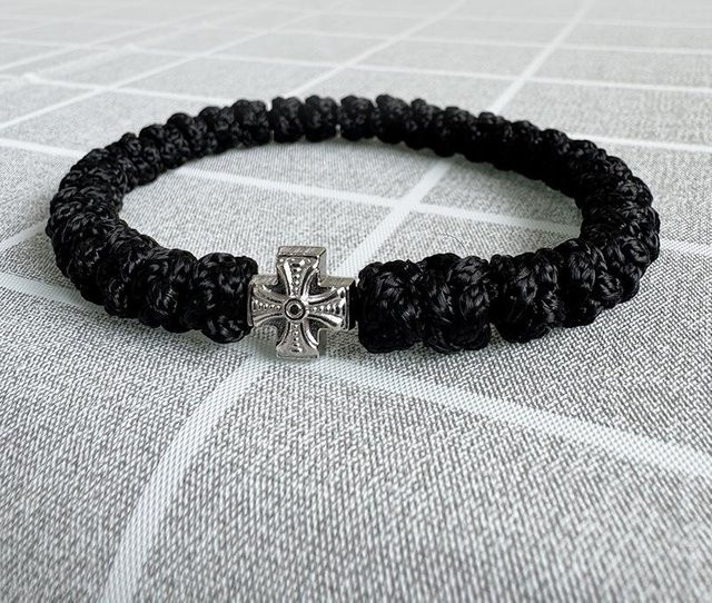 Faith & Fashion Armschmuck, Polyester, Schwarz, Unisex - Bild 1