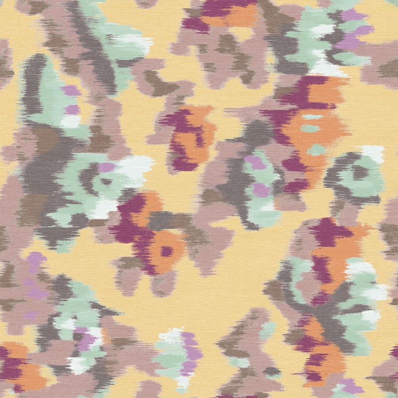 Élitis Mural Abstract Floral Wandtapete in Multicolour mit botanischem Vintage-Design aus Vinyl und Vlies - Bild 2