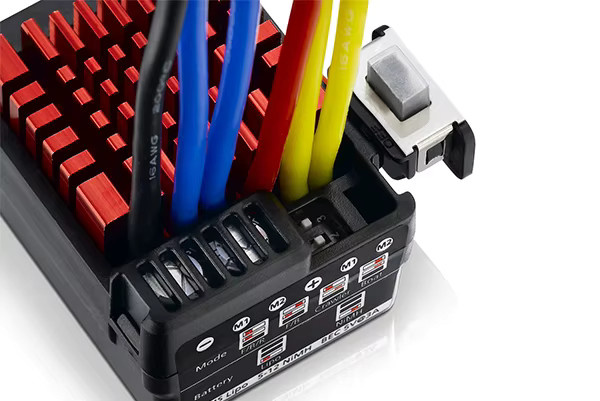 Hobbywing QuicRun WP-880 / WP860 Dual Brushed, Wasserdichter ESC-Geschwindigkeitsregler für 1/8 RC-Auto - Bild 3