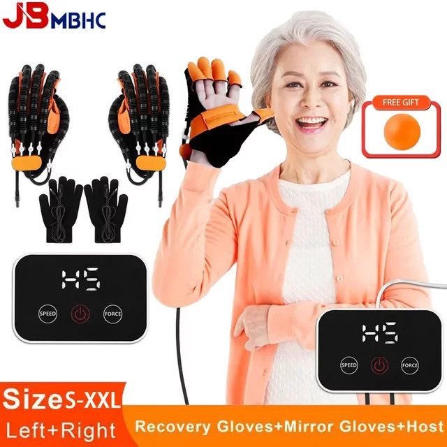 JBMBHC Handrehabilitations-Handschuhe Roboter-Gerät für Schlaganfall-Training - Bild 1